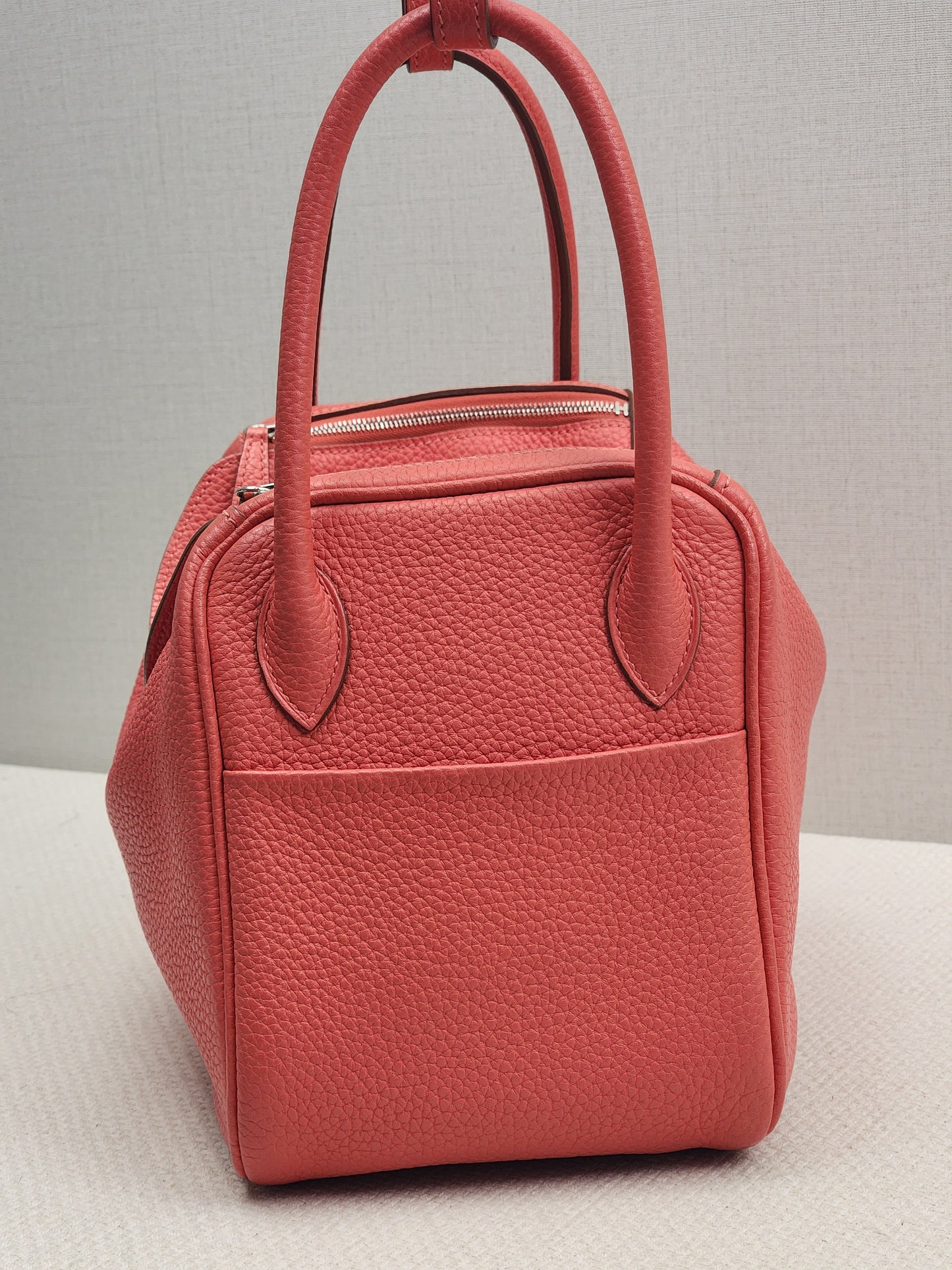 Hermes Rouge de Coeur Lindy 26 (PHW)