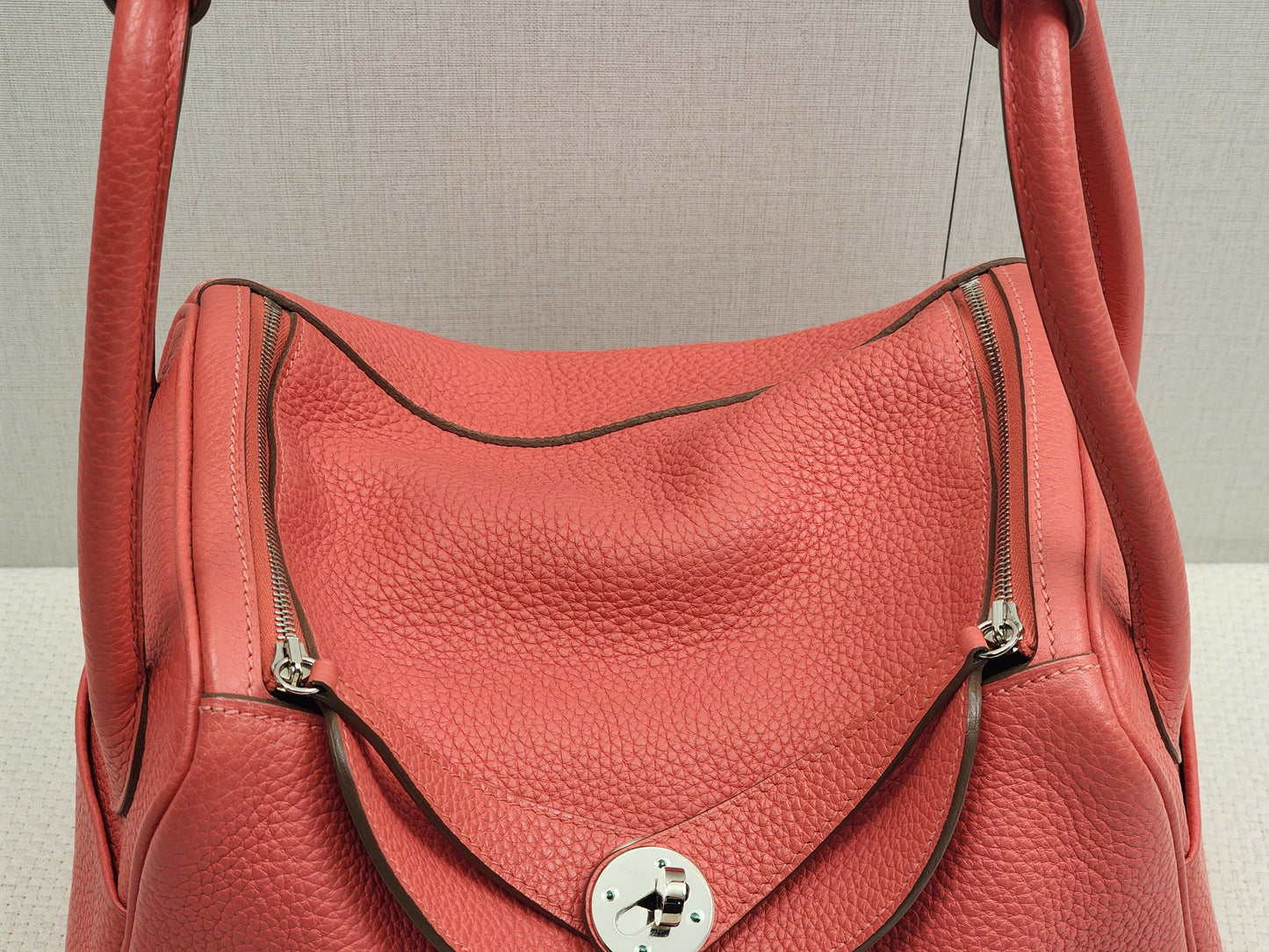 Hermes Rouge de Coeur Lindy 26 (PHW)