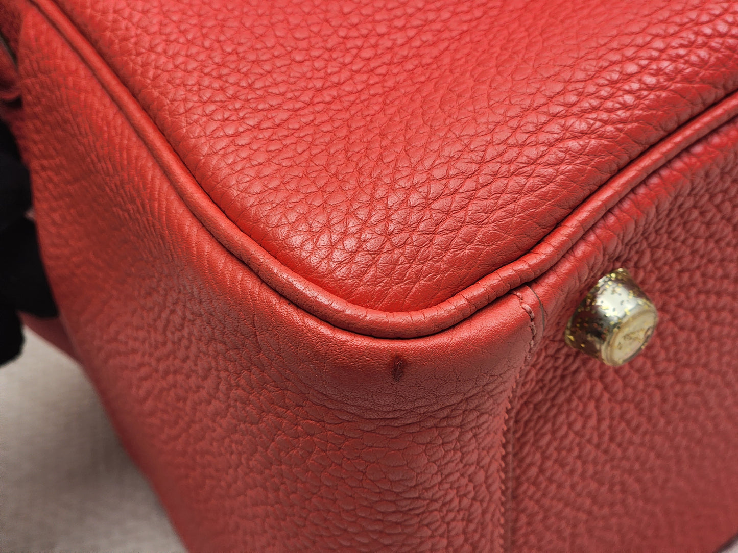 Hermes Rouge de Coeur Lindy 26 (PHW)