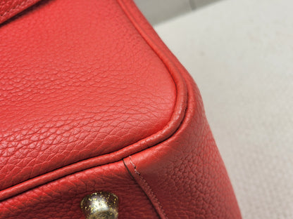 Hermes Rouge de Coeur Lindy 26 (PHW)