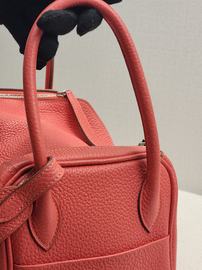Hermes Rouge de Coeur Lindy 26 (PHW)