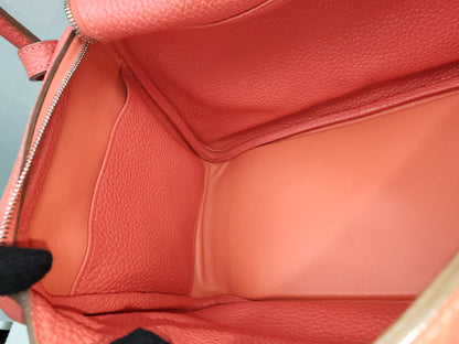 Hermes Rouge de Coeur Lindy 26 (PHW)