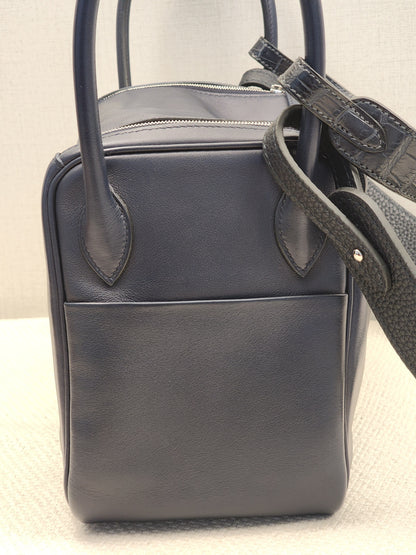 Hermes Bleu Nuit x Bleu Marine Lindy 26 (PHW)