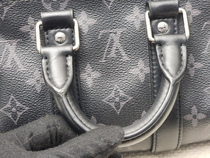 LV Monogram Eclipse Keepall 25