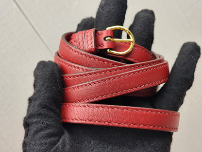 Hermes Rouge Piment Mini 2424 (GHW)