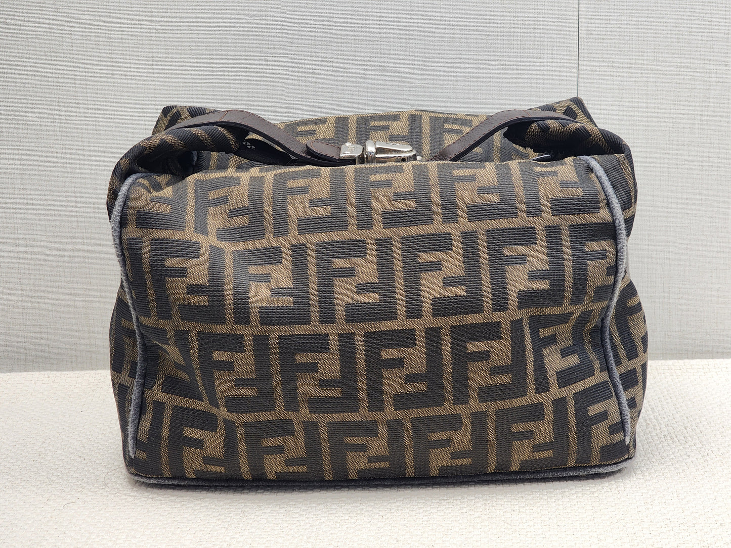 Fendi Zucca FF Vanity Bag