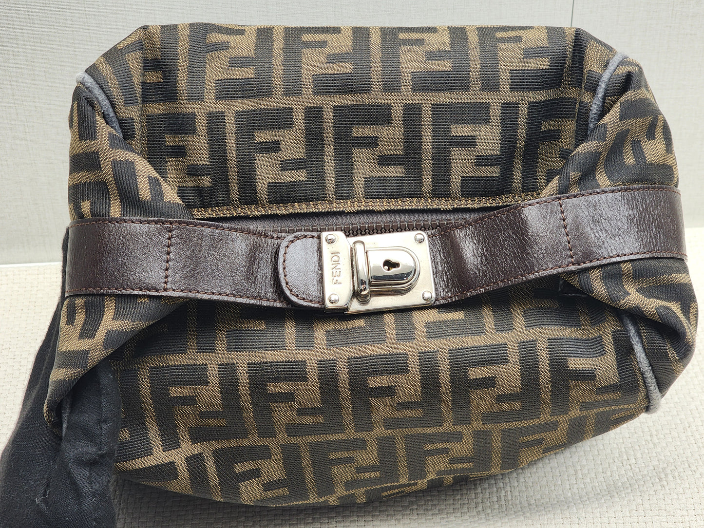 Fendi Zucca FF Vanity Bag