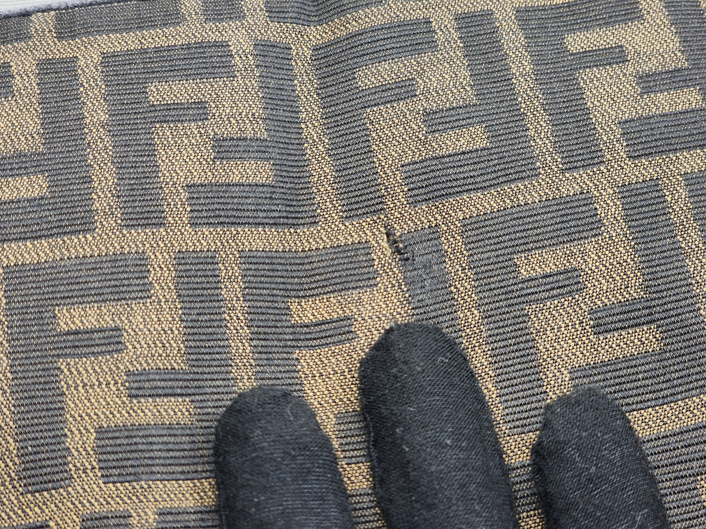 Fendi Zucca FF Vanity Bag
