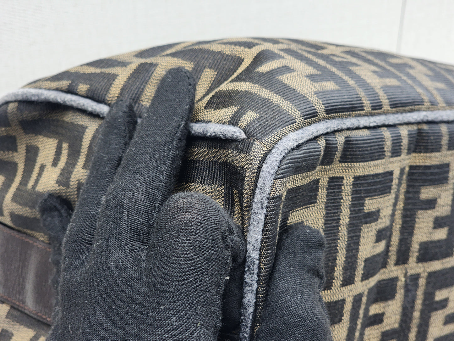 Fendi Zucca FF Vanity Bag