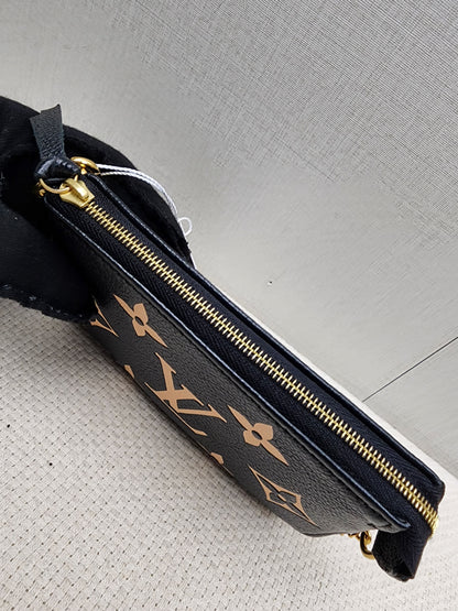 LV Black / Creme Empreinte Mini Pochette