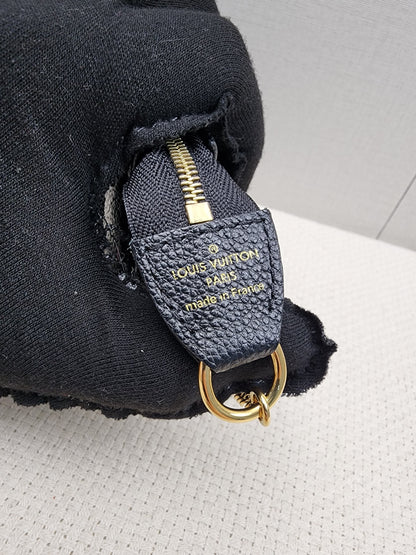 LV Black / Creme Empreinte Mini Pochette