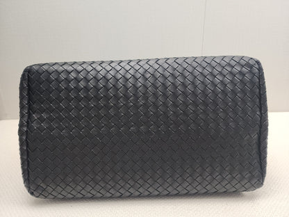 Bottega Veneta Black Intrecciato Milano Tote