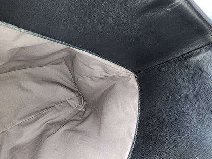 Bottega Veneta Black Intrecciato Milano Tote