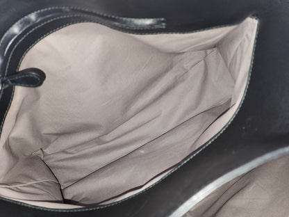 Bottega Veneta Black Intrecciato Milano Tote