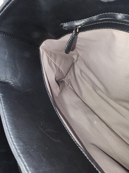 Bottega Veneta Black Intrecciato Milano Tote