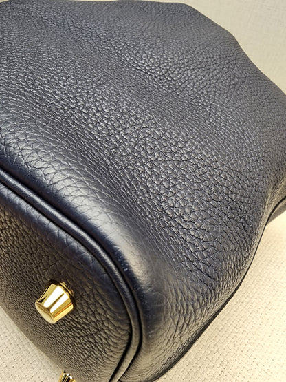 Hermes Bleu Nuit Picotin 22 (GHW)