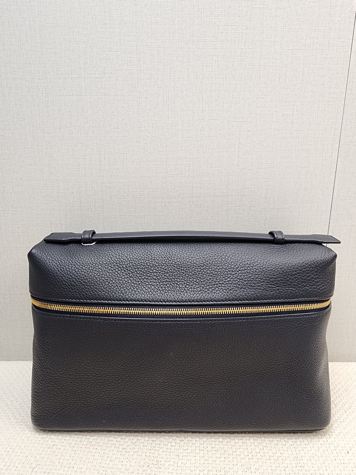 Loro Piana Navy Blue Grained Calfskin Extra Pocket L27 (GHW)