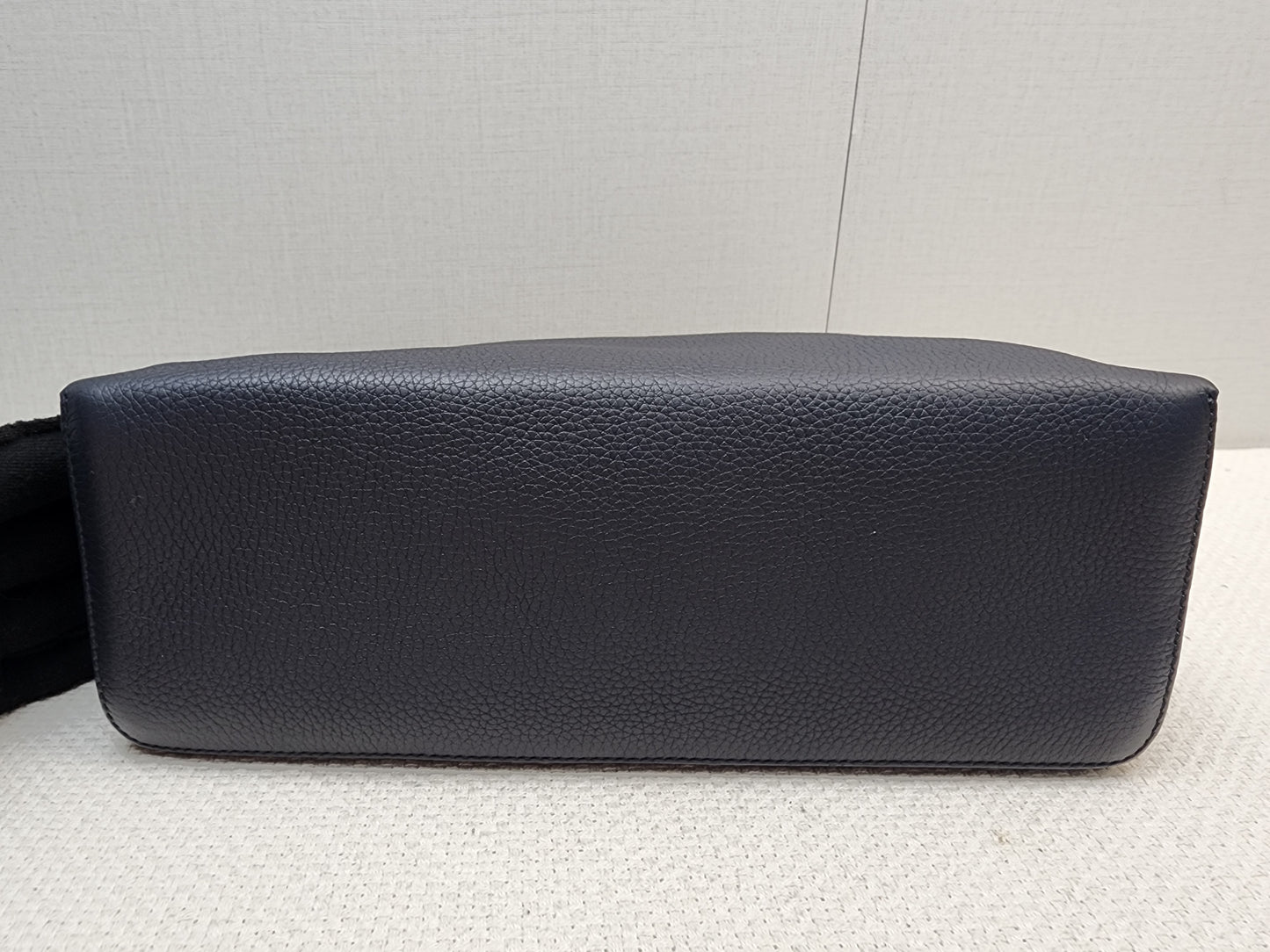 Loro Piana Navy Blue Grained Calfskin Extra Pocket L27 (GHW)