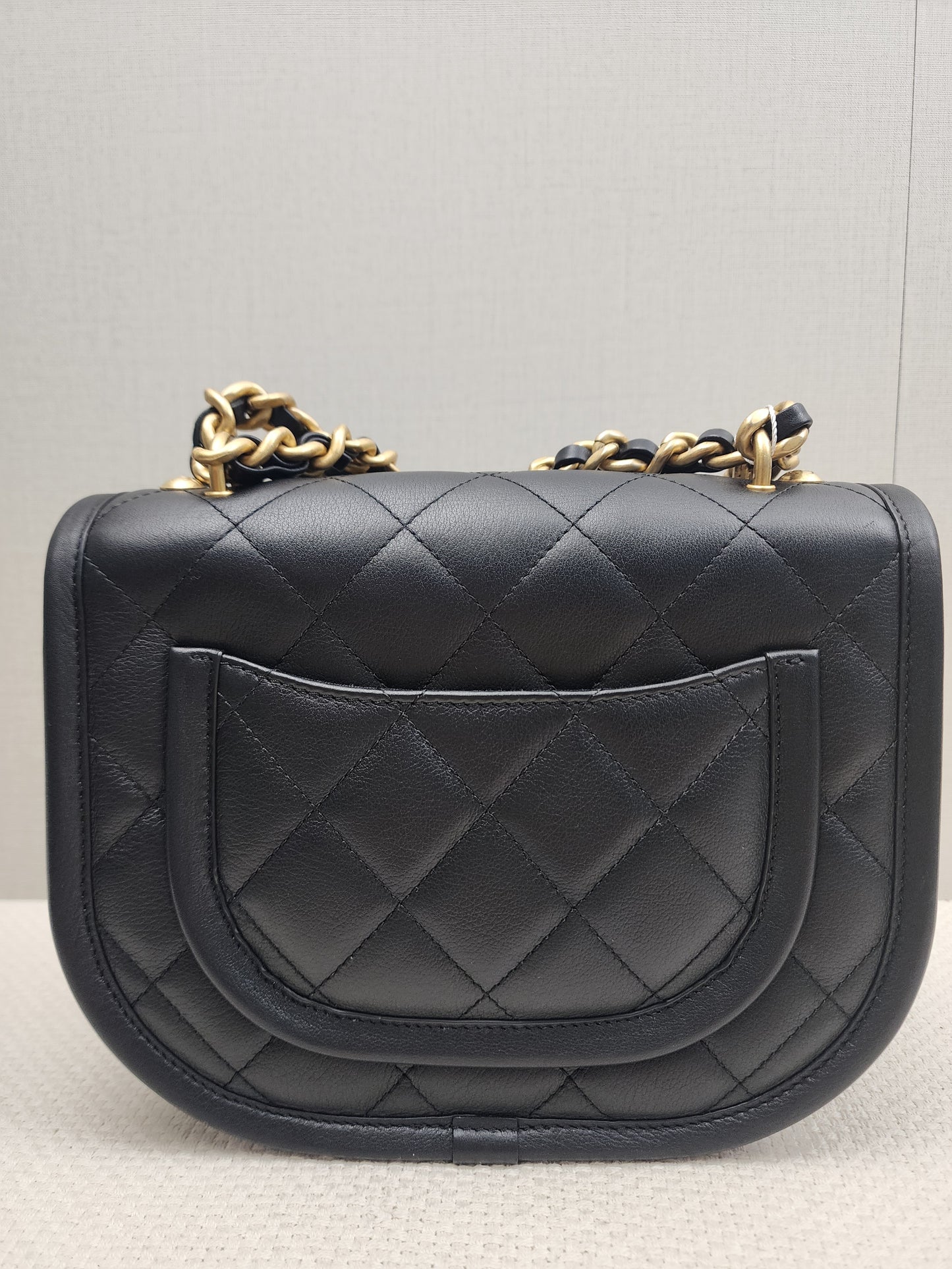 Chanel Black Calfskin 24S Casual Messenger Bag (GHW)