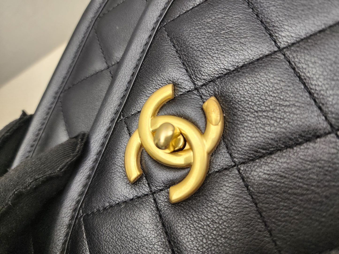 Chanel Black Calfskin 24S Casual Messenger Bag (GHW)