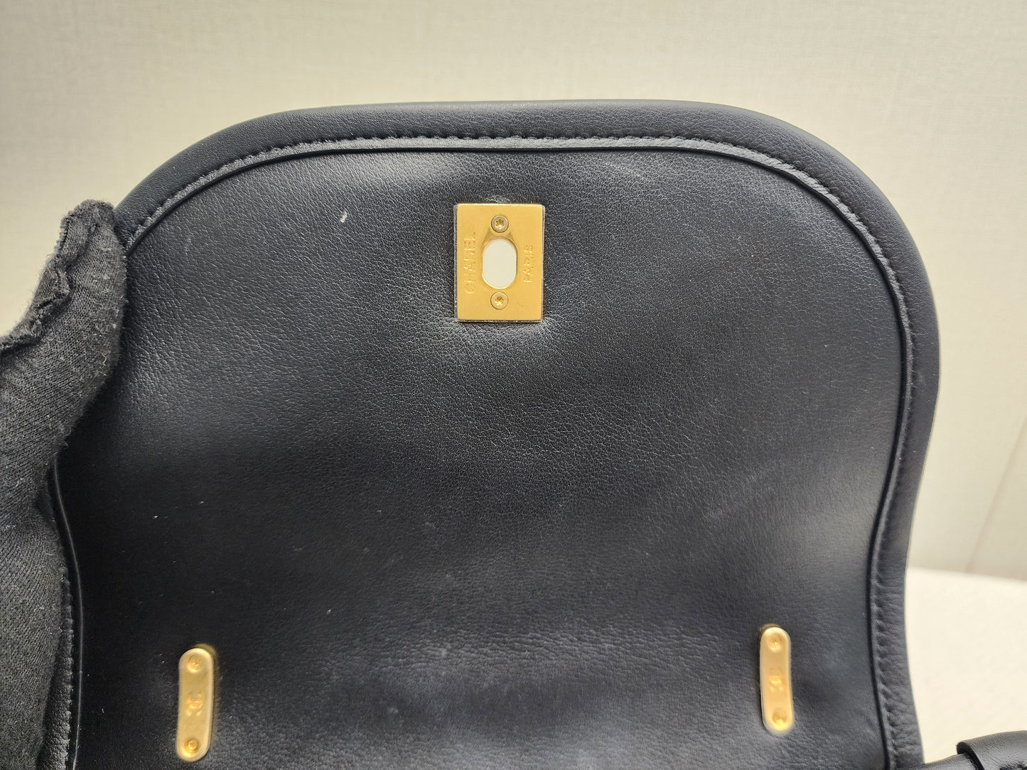Chanel Black Calfskin 24S Casual Messenger Bag (GHW)