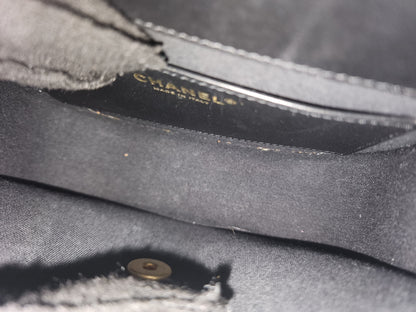 Chanel Black Calfskin 24S Casual Messenger Bag (GHW)