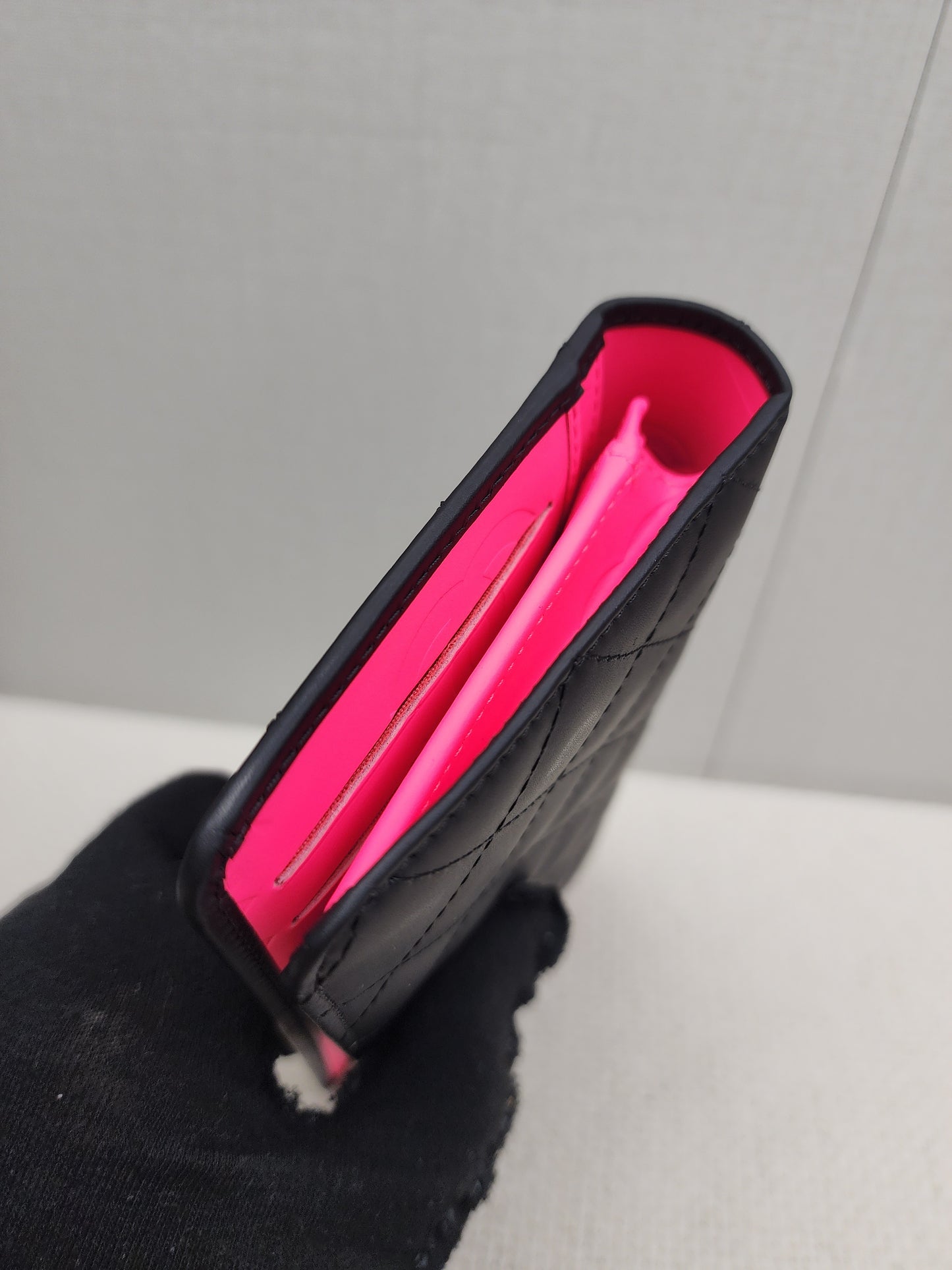 Chanel Black Calfskin Cambon Long Wallet
