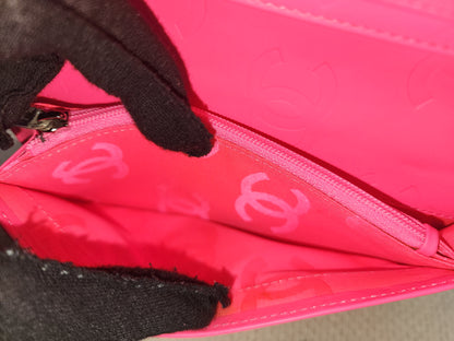 Chanel Black Calfskin Cambon Long Wallet