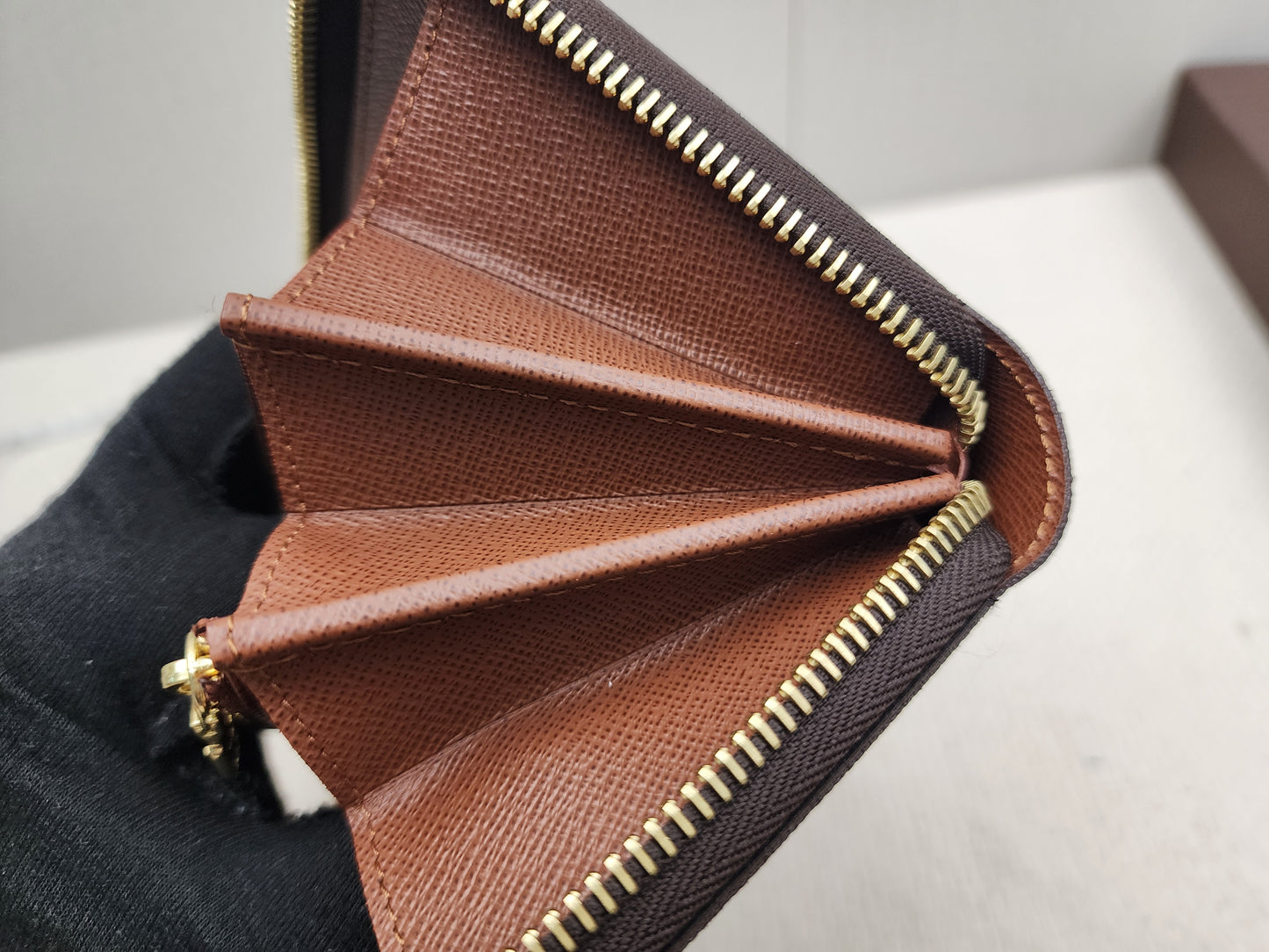 LV Monogram Zippy Wallet
