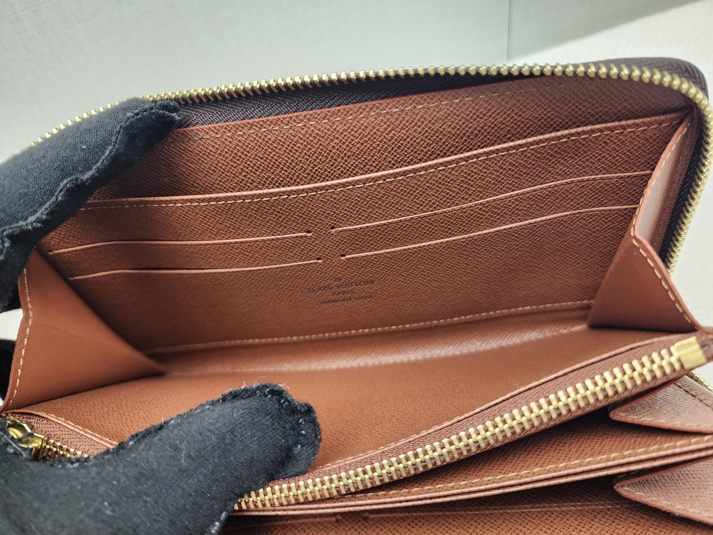 LV Monogram Zippy Wallet
