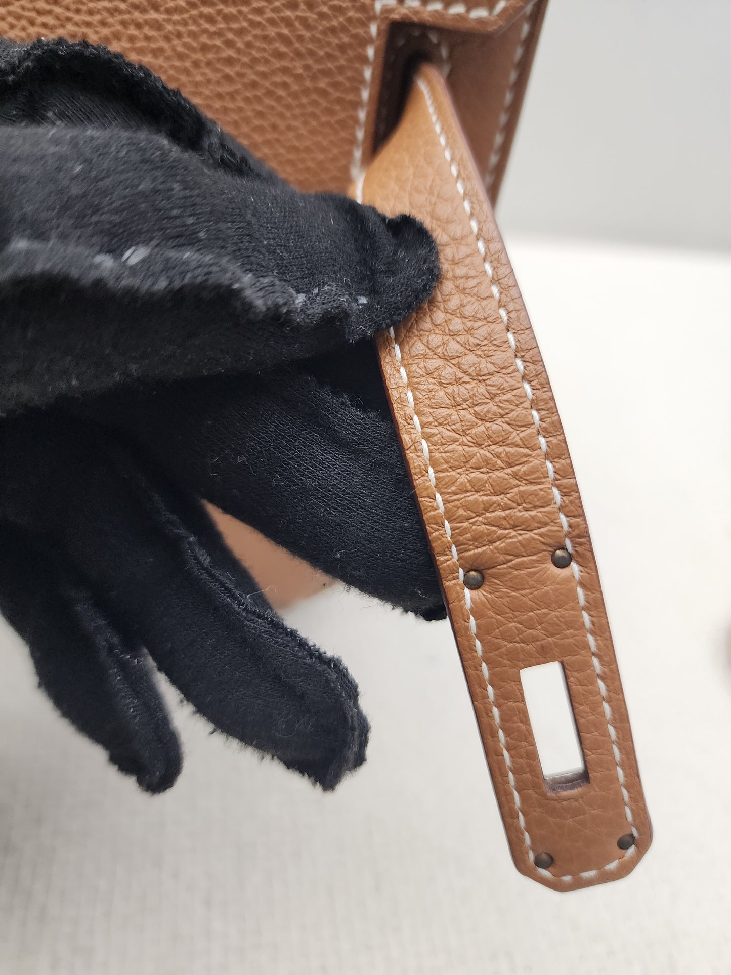 Hermes Gold Kelly Depeches 25 (PHW)