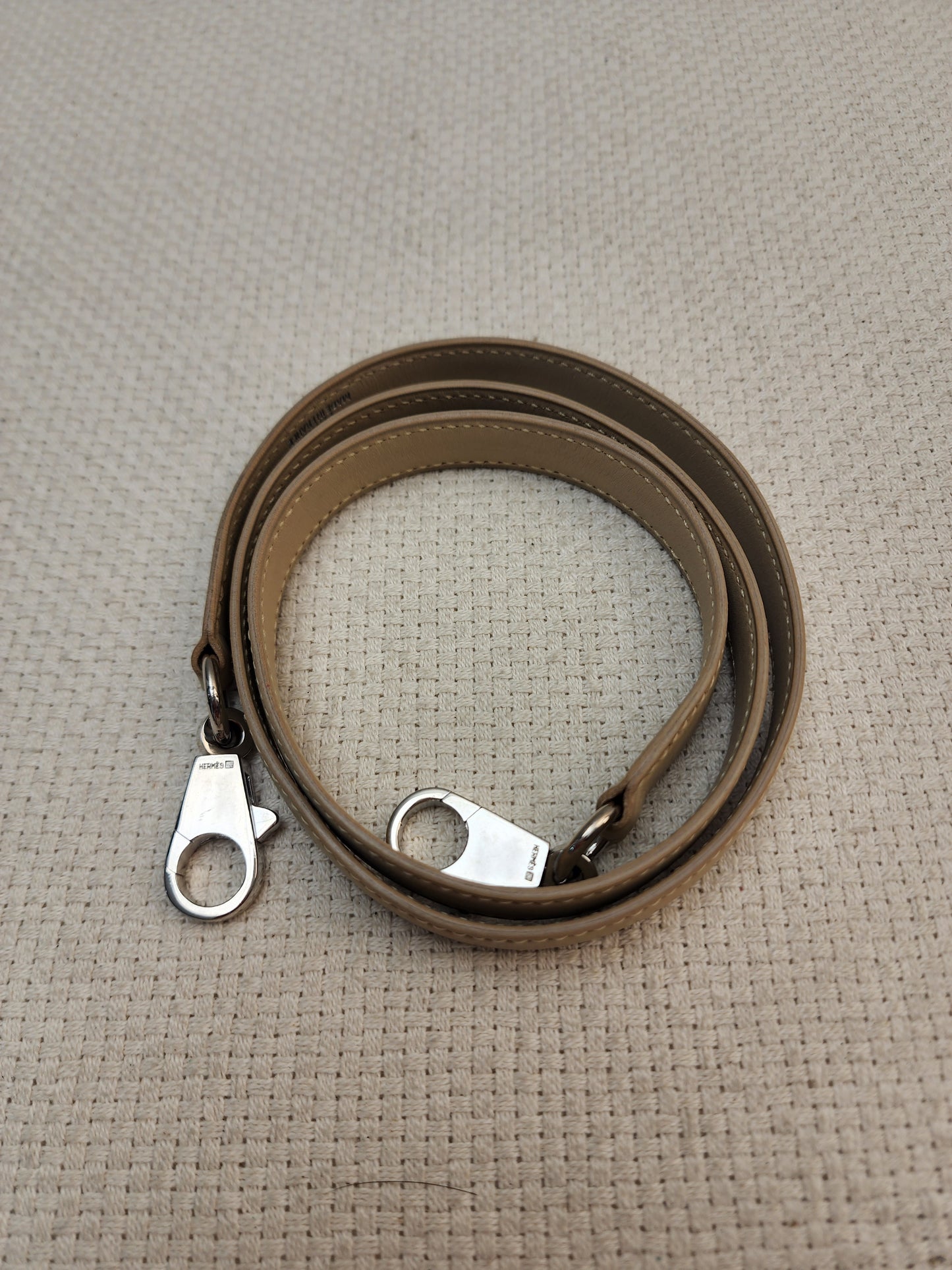 Hermes Beige Strap