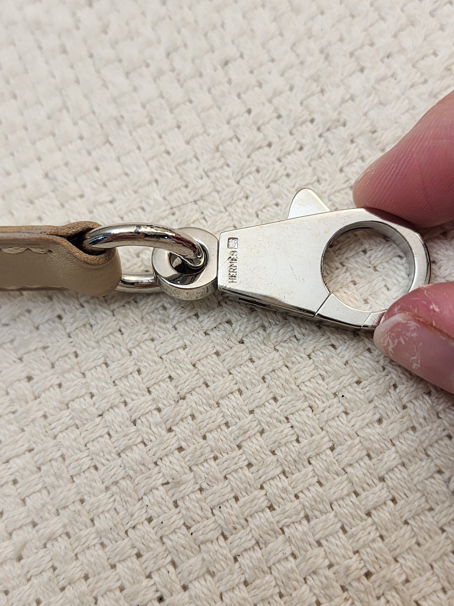 Hermes Beige Strap