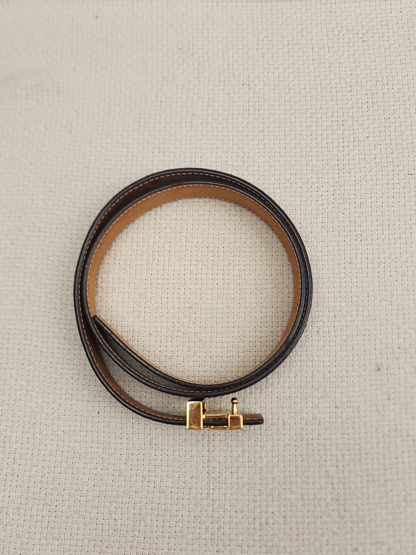 Lv Monogram Initials Belt 25mm