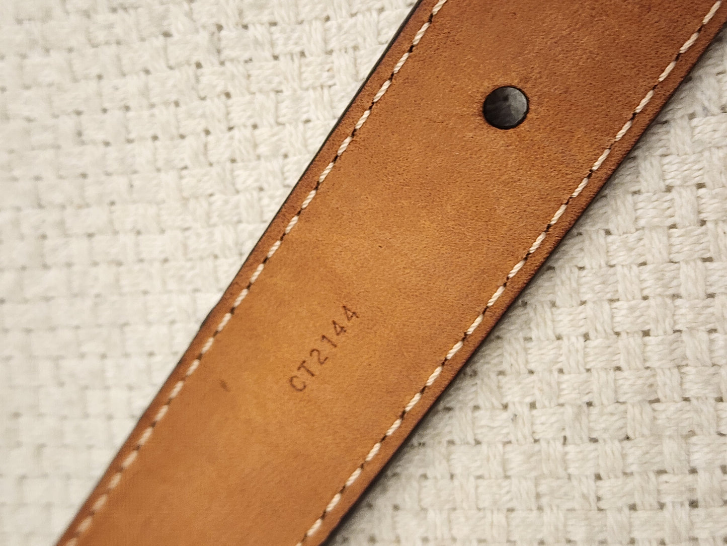 Lv Monogram Initials Belt 25mm