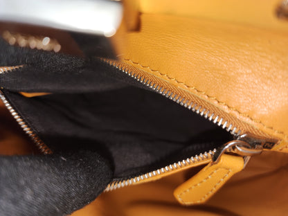Fendi Caramel Brown Calfskin Mini Peekaboo