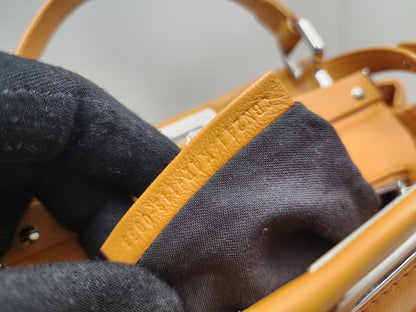 Fendi Caramel Brown Calfskin Mini Peekaboo