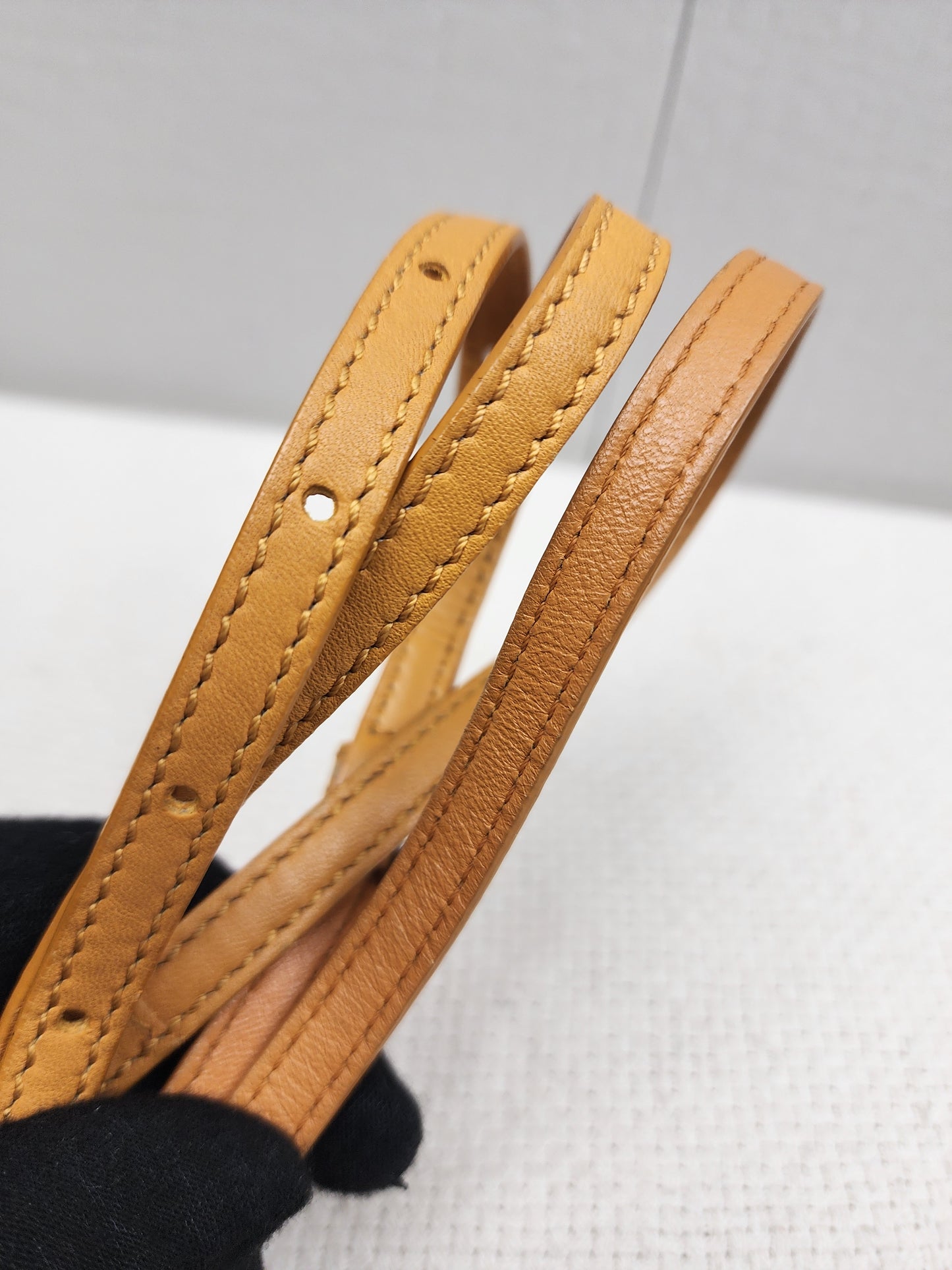 Fendi Caramel Brown Calfskin Mini Peekaboo
