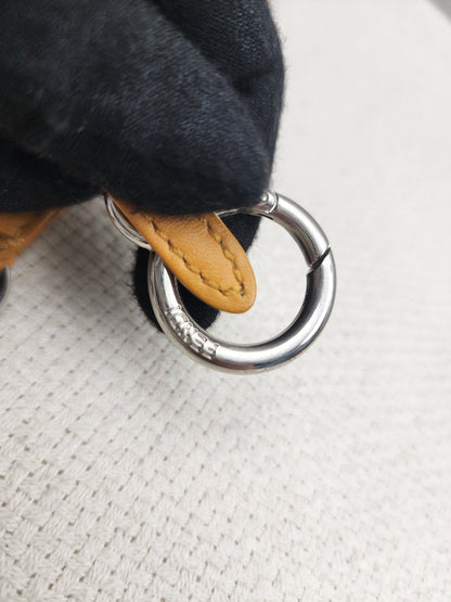 Fendi Caramel Brown Calfskin Mini Peekaboo