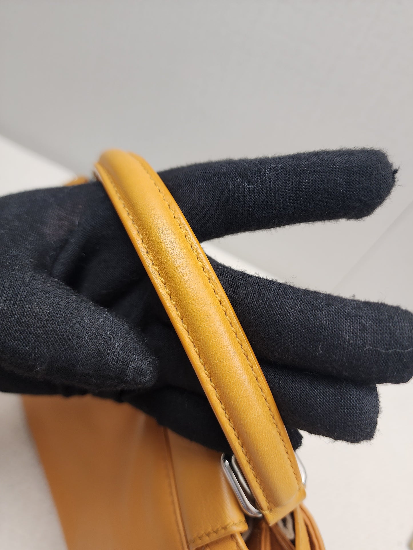 Fendi Caramel Brown Calfskin Mini Peekaboo