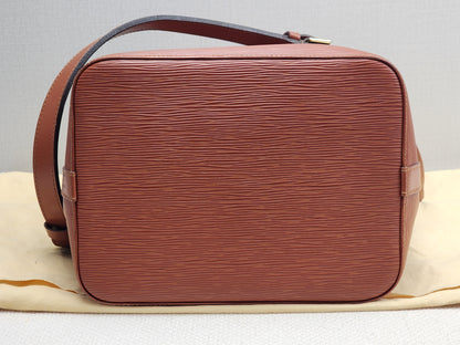 LV Brown Kenyan Fawn Epi Petit Noe
