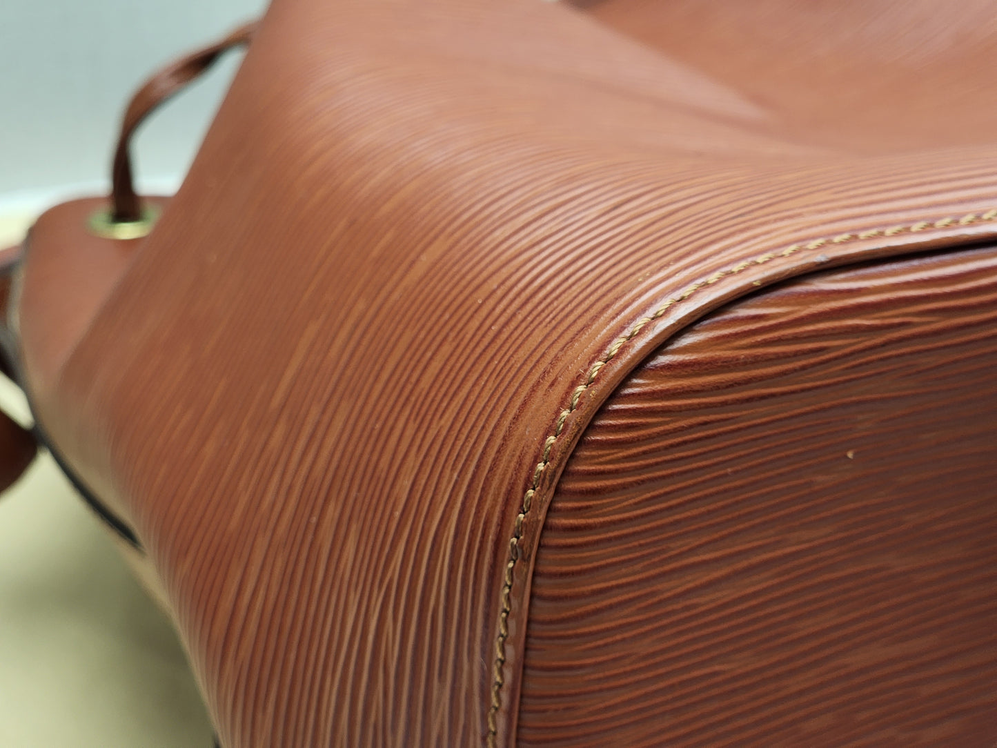 LV Brown Kenyan Fawn Epi Petit Noe