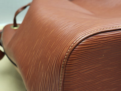 LV Brown Kenyan Fawn Epi Petit Noe