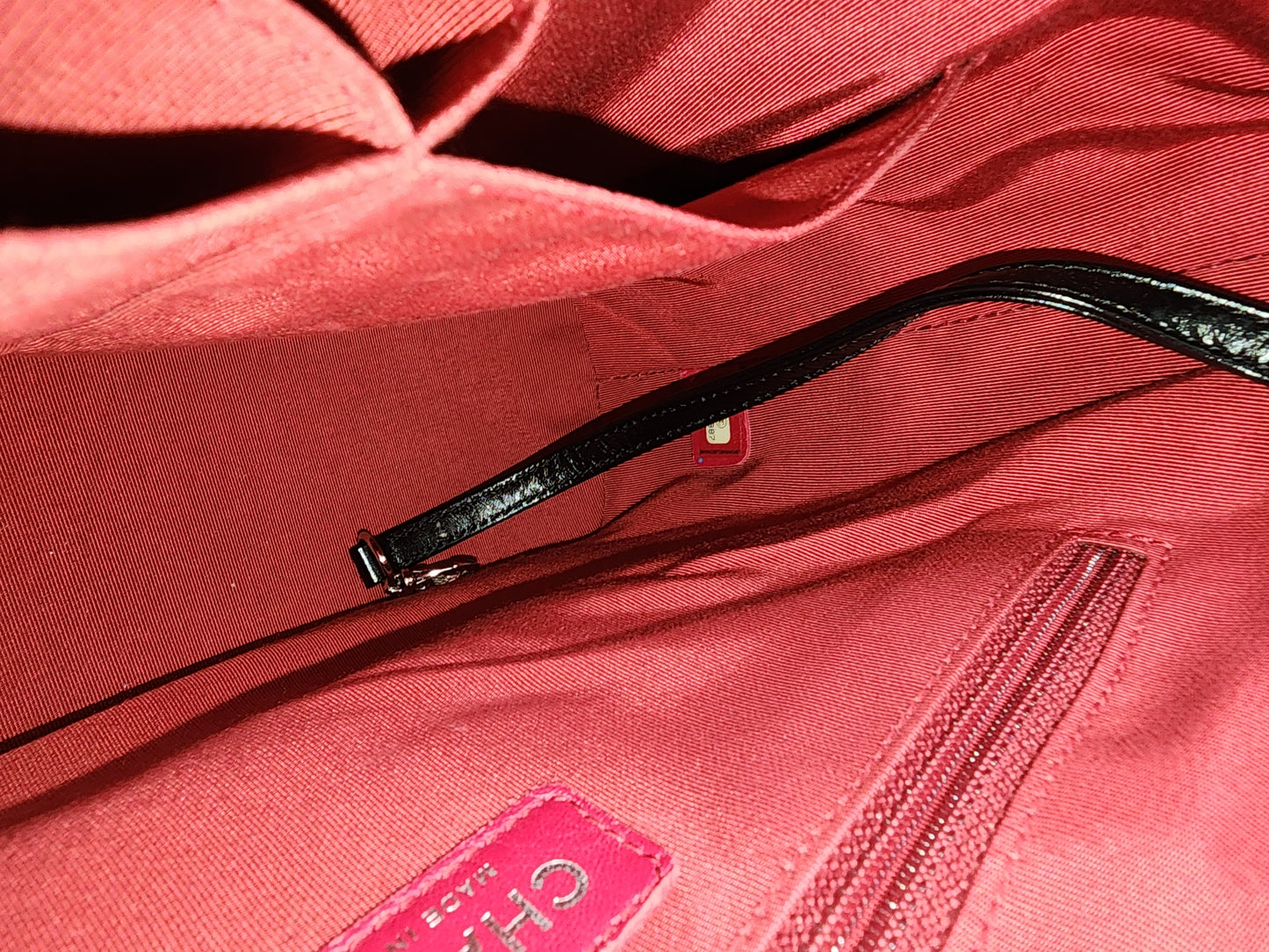 LV Blue Aged Calfskin Medium Gabrielle