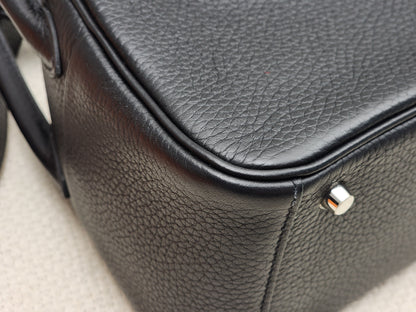 Hermes Noir Mini Lindy (PHW)