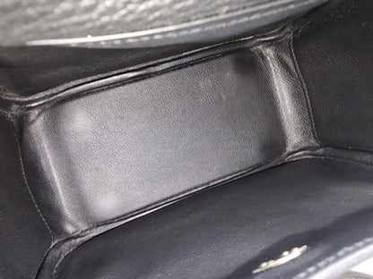 Hermes Noir Mini Lindy (PHW)
