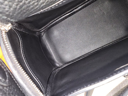 Hermes Noir Mini Lindy (PHW)