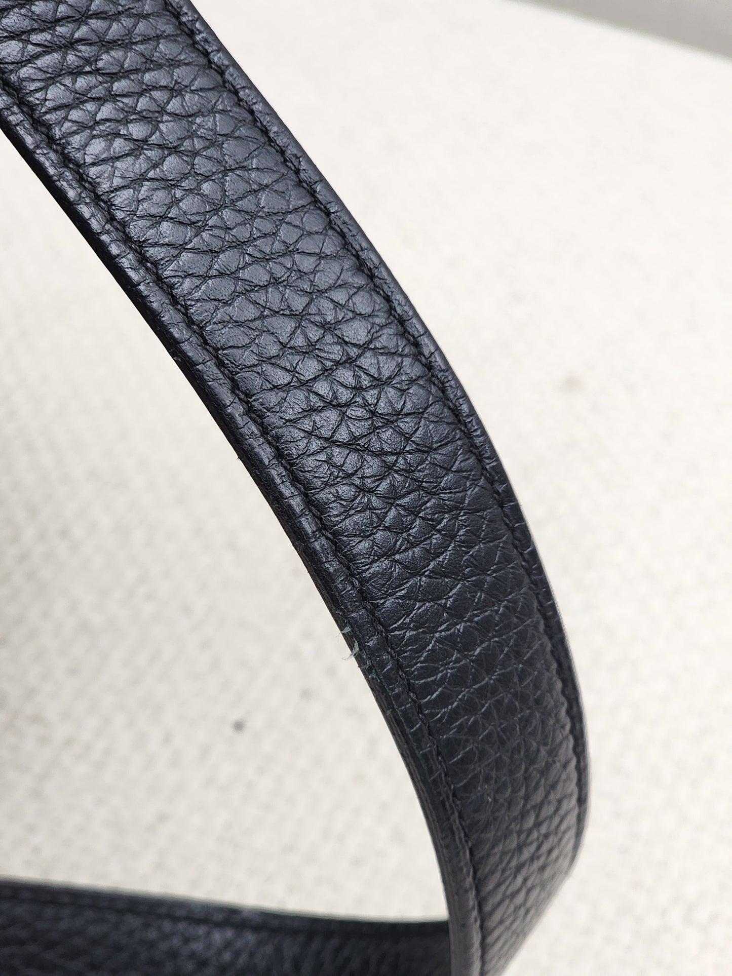 Hermes Noir Mini Lindy (PHW)
