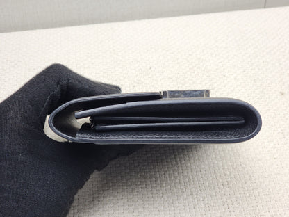 Hermes Noir Epsom Constance Compact Wallet (PHW)