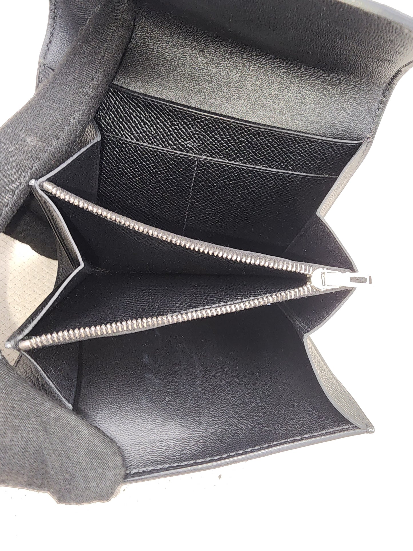 Hermes Noir Epsom Constance Compact Wallet (PHW)